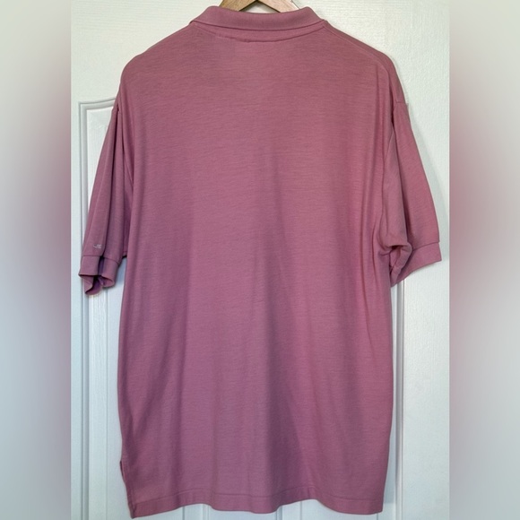 Vintage Levi’s Shirts Polo Men’s L Pink Dusty Rose Knit Made in Korea - Picture 6 of 9